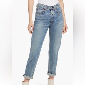 Rag & bone Rosa ankle boyfriend Jean in farrow, size 29